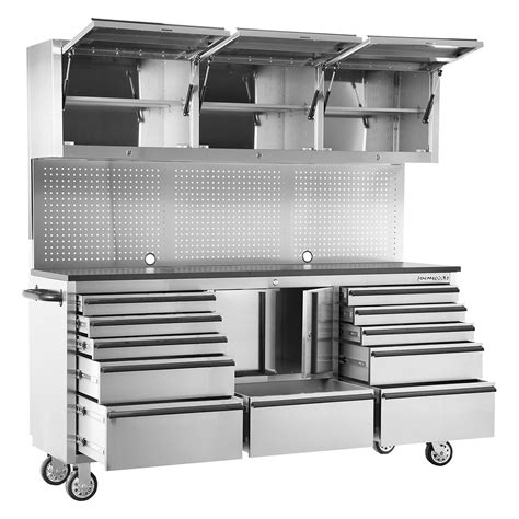 oem tools 24615 72 stainless steel cabinet and upper cabinet|oem 24615 storage cabinet.